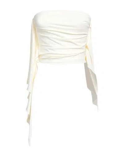 Attico Donna Sleeveless Cropped Top