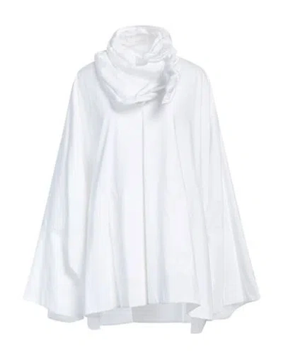 Attico The  Woman Top White Size 6 Cotton
