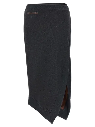 Attico The  Women Asymmetrical Midi Skirt