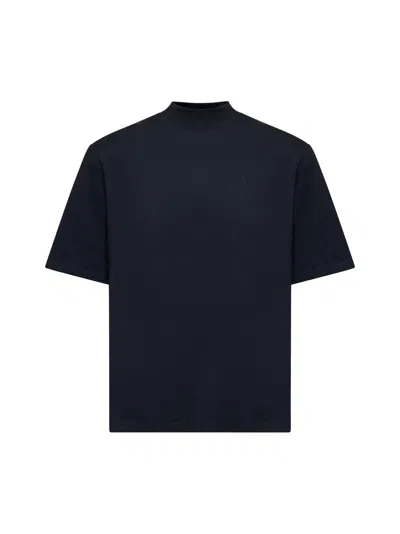 Attico The  Women Black “kilie” Oversized T-shirt In Blue