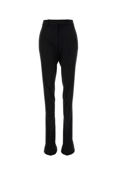 ATTICO THE ATTICO WOMEN BLACK WOOL PANT