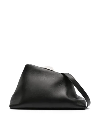 Attico The  Women Day Off Leather Shoulder Bag In Multicolor
