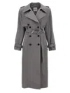 Attico The  Double-breasted Trench Coat