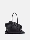 Attico La Passeggiata Shoulder Bag In Black