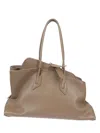 Attico The  Women La Passeggiata Leather Tote Bag In Multicolor