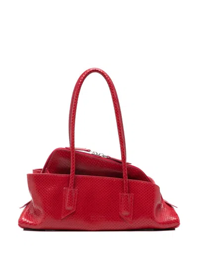 Attico The  Women La Passeggiata Small Leather Shoulder Bag