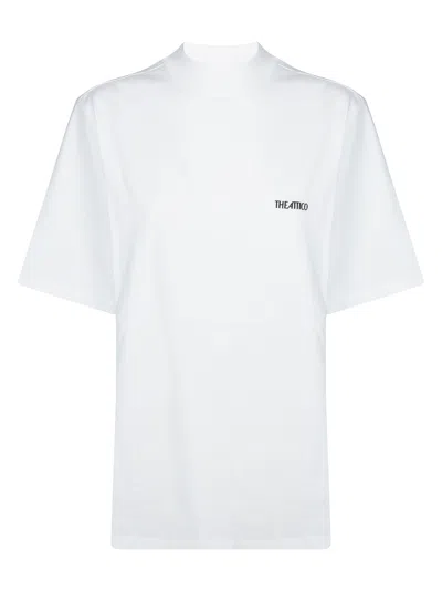 Attico The  Women's Logo T-shirt In White