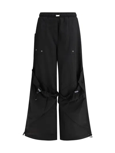 ATTICO THE ATTICO WOMEN NYLON CARGO PANTS