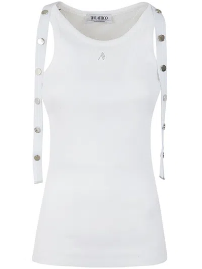 ATTICO THE ATTICO WOMEN RIBBED TANK TOP