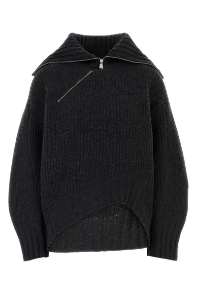 Attico The  Women's Wool & Cashmere Blend Sweater In Gray