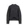 Attico Wool Pullover In Gray