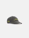 Attico The  X Highsnobiety Faded Black Baseball Cap In Faded Black