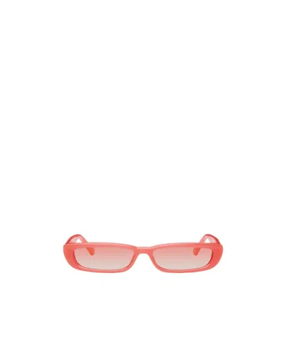 Attico The  X Linda Farrow Cooperative Sunglasses In Pink