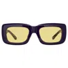 ATTICO THE ATTICO X LINDA FARROW RECTANGULAR FRAME SUNGLASSES