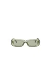 Attico The  X Linda Farrow Sunglasses In Nude