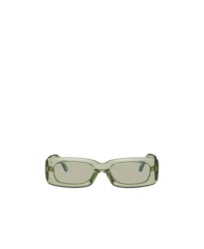 Attico The  X Linda Farrow Sunglasses In Nude