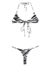 Attico Bikini White E Black