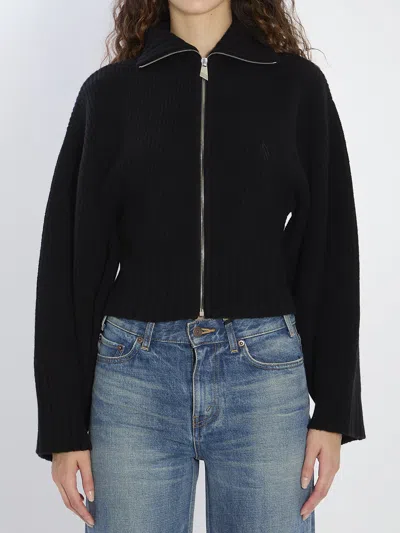 Attico Cardigan In Black