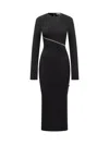 ATTICO THE ATTICO ZIPPER DRESS