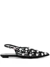 Attico Grid Ballerina