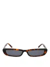 Attico Thea Sunglasses In Brown