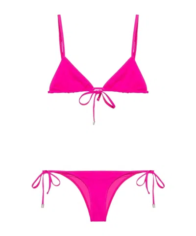 ATTICO THE ATTICO TIE-FASTENED STRETCH BIKINI
