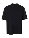 Attico T-shirt Black In Black