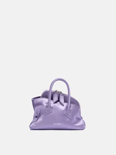 Attico ''la Passeggiata Mini'' Lilac Top Handle In Purple
