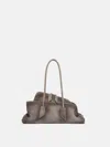 Attico Top Handle ''la Passeggiata Small'' Grey