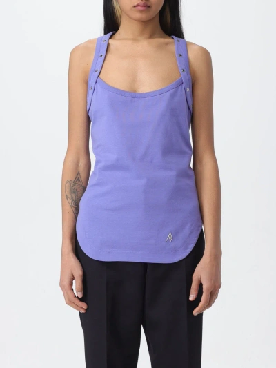 Attico Top The  Woman Color Lilac In Lilac