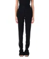 Attico Long Pant Flared In Black