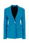 Attico Single-breasted Wool Blazer