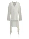 Attico Asymmetric Mini Dress