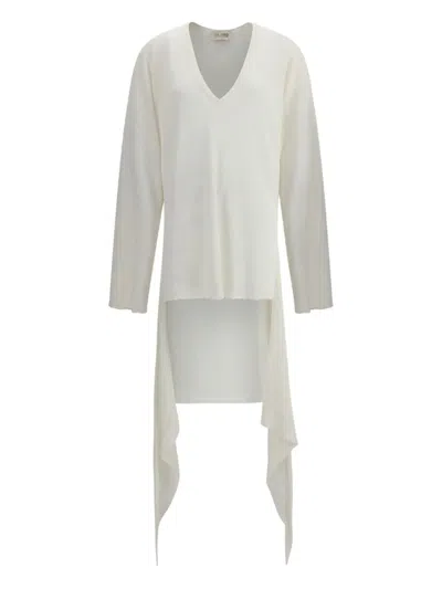 Attico V-neck Mini Dress