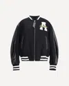 Attico Bomber Black In Multi