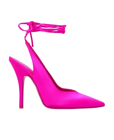 ATTICO THE ATTICO VENUS POINTED-TOE SLINGBACK PUMPS
