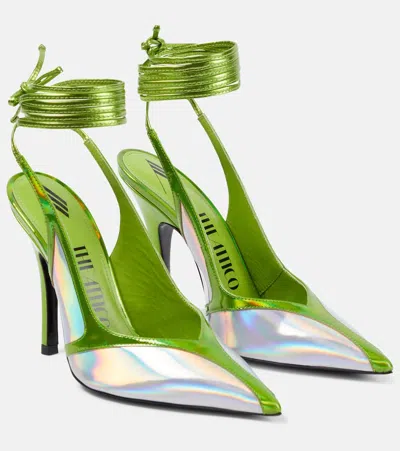 ATTICO VENUS LEATHER PUMPS