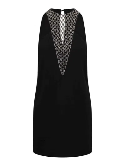 Attico Vestido Corto - Negro In Black