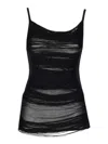 Attico Mini Dress In Black