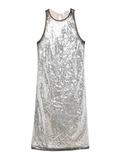 ATTICO SEQUIN-EMBELLISHED MINI DRESS
