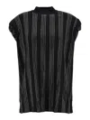 Attico Crystal Cotton T-shirt - Women's - Cotton In Black