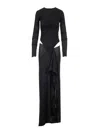 Attico Vestido Midi - Negro