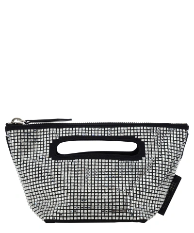 Attico Via Dei Giardini 15 Handbag In Silver