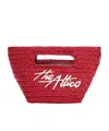 Attico Via Dei Giardini 15 Red Tote Bag In Red