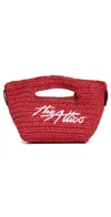 Attico Via Dei Giardini 15 Tote Bag Red