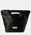Attico Garden Path Shoulder Bag With Detachable Strap In Black