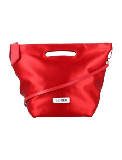 Attico Via Dei Giardini 30 Tote Bag In Rosso