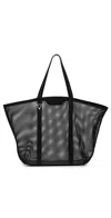 Attico Via Del Mare Tote Bag Black