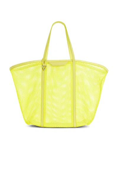Attico Double-handled Shoulder Bag In Yellow