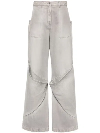 Attico Vintage Long Trousers In White